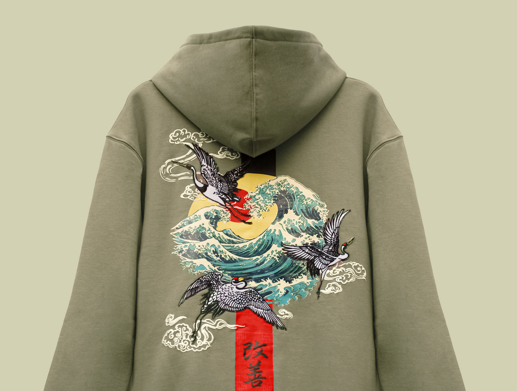 Japanese landscape Hoodie