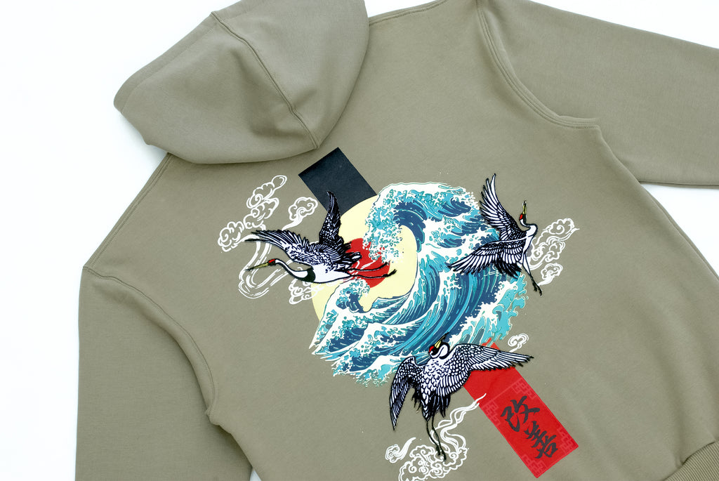 Japanese landscape Hoodie